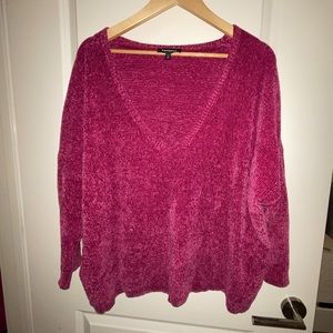 Fuchsia sweater from Express